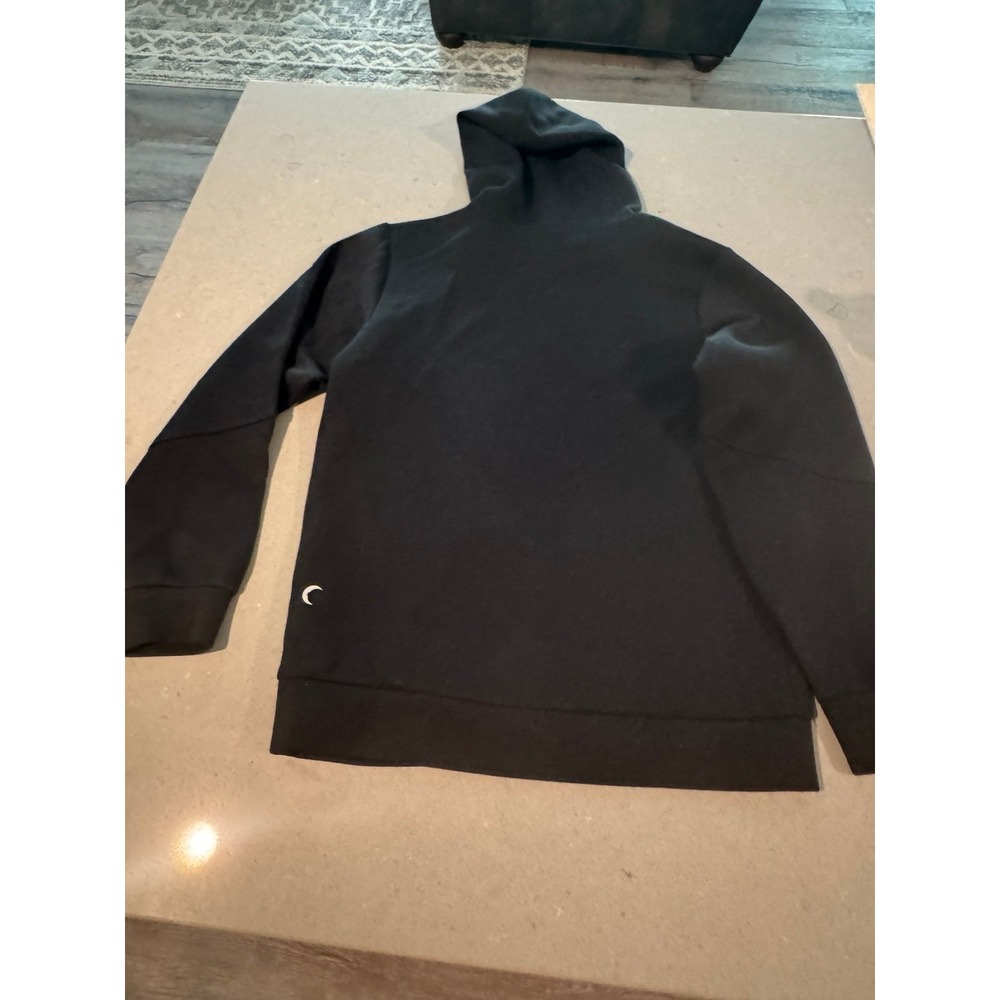 Zyia Active Hoodie kids size 12-14, black athletic sweatshirt good quality - Picture 3 of 4